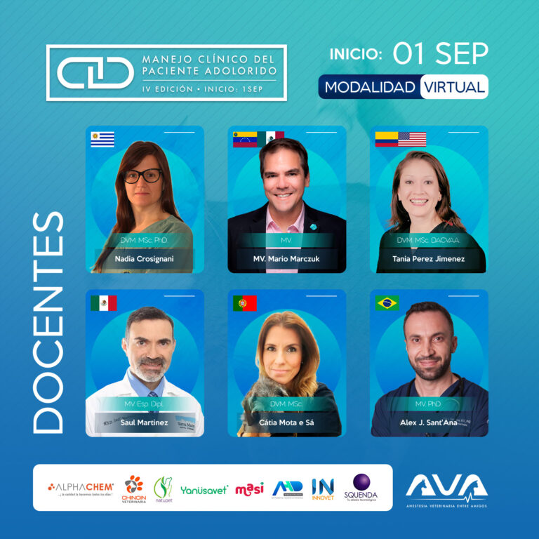 [VIRTUAL] MANEJO CLÍNICO DEL PACIENTE ADOLORIDO | EDICIÓN 4 – AVA